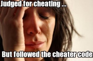 Affair Help: Cheater Code - Judged